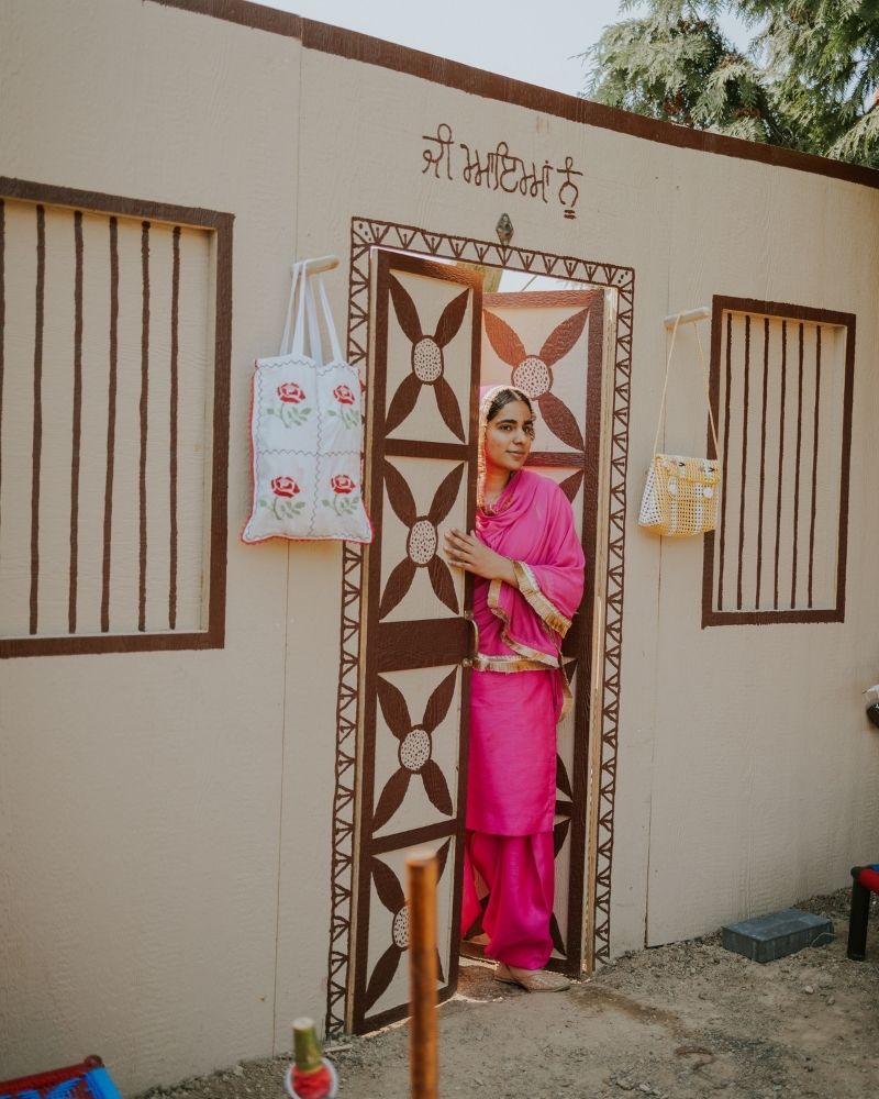 Couple portrait at the pind